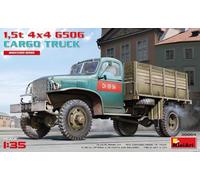 1,5t 4x4 G506 Cargo Truck 1:35 Plastic Model Kit MINIART