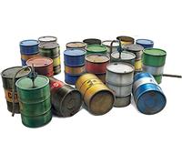 Miniart - miniart 49009 fusti di olio moderni da 200 litri