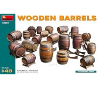 Miniart 550049014 - 1/48 Barili Di Legno (20) - Nuovo