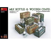 Miniart 35573 - 1/35 Latte Bottiglie & Wooden Crates - Nuovo
