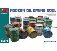 Miniart MODERN OIL DRUMS (200L) KIT 1:48