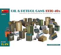 Miniart OIL & PETROL CANS 1930-40s KIT 1:48