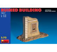 Miniart PLASTIC Kit RUINED BUILDING - 1/72 72017