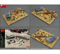 Miniart RAILWAY TOOLS & EQUIPMENT KIT 1:35