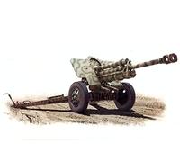 1:35 Miniart 7.62CM F.K. German Field Gun Kit MIN35104 Modellino