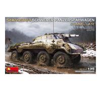 MiniArt Sd.kfz.234/3 Stummel Late 1/35 Modello Blindato 8x8 WW2 75mm