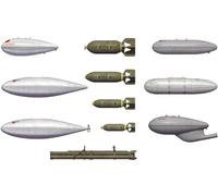 U.S. Fuel Drop Tanks And Bombs Diorama 1:48 Plastic Model Kit MINIART