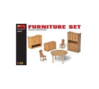 MiniArt Set Furniture 1/35, Arredo Dettagliato Per Diorama Interno, Accessorio