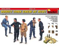 Miniart Soviet Tank Crew AT Rest Special Edition Kit 1:35 Kit Figure Militari - Kit di Montaggio