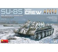 MiniArt SU-85 SOVIET SPG Mod. 1943 Con Equipaggio (Produzione Iniziale)