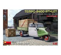 Miniart TEMPO A400 ATHLET 3-WHEEL DELIVERY TRUCK KIT 1:35 - MIN38032