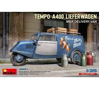 Miniart TEMPO A400 LIEFERWAGEN MILK DELIVERY VAN KIT 1:35