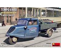 Miniart TEMPO E400 HPCHLADER PRITSCHE 3-WHEEL TRUCK KIT 1:35