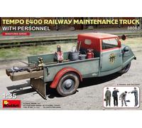 Miniart TEMPO E400 RAILWAY MAINTENANCE KIT 1:35