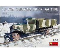 1:35 Revell 1,5 Ton Railroad Truck Aa Type Kit MINIART MIN35265 Modellino