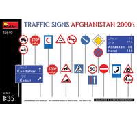 Miniart TRAFFIC SIGNS AFGANISTAN 2000s KIT 1:35