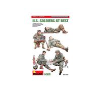 Miniart U.S.SOLDIERS AT REST.SPECIAL EDITION KIT 1:35
