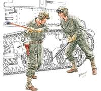 Miniart - squadra di riparazione degli stati uniti del telaio del carro armato 1