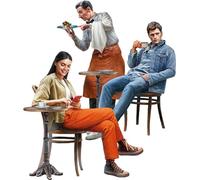 Modern Cafe Visitors Set 1 1:35 Figure Plastic Model Kit MINIART