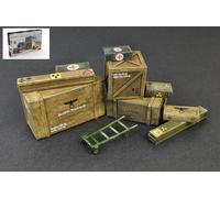 Miniart WOODEN BOXES & CRATES KIT 1:35