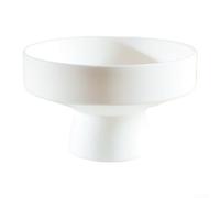 Miniato in Plastica 13cm per e Felci Miniato in Plastica 13cm(White) | Plastica , dimensioni 13x13x8cm, per ideale per , felci, design minimalista nero o bianco