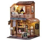 Miniatur Doll House Kit - Mini kit 3D House Miini Greenhouse Building Kits | Display per | Attività genitore-figlio giocattolo artigianale per adolescenti, bambini, donne, adolescenti