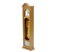 Miniatur Grandfather Clock - Möbel im Viktorianischen Realistischen Stil | Puppenhaus Möbel Spielzeug Modell | für Sammlung Kinderzimmer Schreibtisch Vitrine Erwachsene Kinder