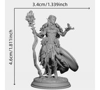 Miniatura a tema - Questa statuetta è per i collezionisti e un regalo meraviglioso per i fan dei mondi fantasy. Miniature D&D