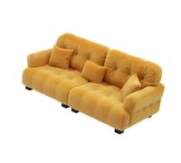 Miniatura casa delle bambole divano scena di vita scena della stanza