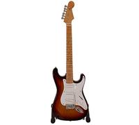 MINIATURA CHITARRA ELETTRICA STRATOCASTER JIMI HENDRIX MGT-0154 REGALO MUSICALE SCALA 1:4- ROCKMUSIC SPAGNA