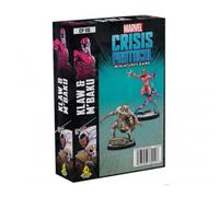 Atomic Mass Games Marvel Crisis Protocol: Klaw & M'Baku Miniatures Game Ag