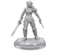 Le meravigliose miniature di D&D Nolzur: femmina canaglia mezzo elfo