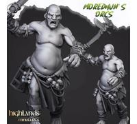 Miniatura di Higlands - Orche e goblin - Gigante di montagna - Stampato in 3D