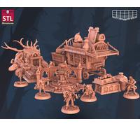Miniatura Di Ladro Con Pala Figurina Per TTRPG Come D&D 5E DSA