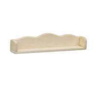 Miniatura di legno mensola della parete per le case delle bambole scala 1:12 Dolls House Decors per la visualizzazione di accessori in miniatura mobili