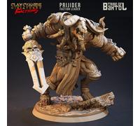 Miniatura Di Mostro Minotauro Oxfolk Per TTRPG Come KoW, AoS, D&D 5E, Pathfinder