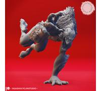 Miniatura Di Un Profondo Orso Quaggoth In Arrivo Per TTRPG Come D&D 5E DSA