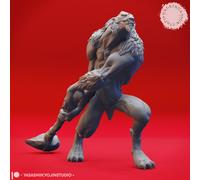 Miniatura Di Un Profondo Orso Quaggoth In Arrivo Per TTRPG Come D&D 5E DSA