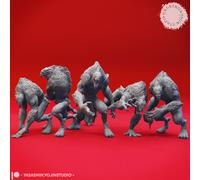 Miniatura Di Un Profondo Orso Quaggoth In Arrivo Per TTRPG Come D&D 5E DSA