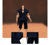 Miniatura Figura Uniforme Set Judo Bambole Uomo Giacca Pantaloni Cintura
