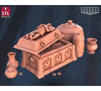 Miniatura Goblin Subdolo Ladro Di Tesori Per TTRPG Come D&D 5E DSA