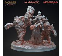 Miniatura Golem Necromante Per RPG Come D&D 5E Pathfinder