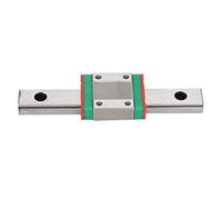 Miniatura Gui alla gui lineare nera 100mm Blocco scorrevole per piccola attrezzatura