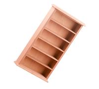 Miniatura in legno 1:12 Progettazione Durabilità migliora la decorazione della casa giocattolo e gioco fantasioso armadio in miniatura in legno