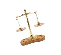 Miniatura in metallo Bilancia Modello Figurine per 1/12 Casa delle Bambole Decorazione Scena Display Progetto Artigianale Arredamento Puntelli Scala di equilibrio in ferro in miniatura per Casa delle