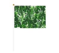 Miniatura Monstera Deliciosa Banana Palm Stampa Palmare Bandiera Forniture Partito per Parate Coppa del Mondo Festival Eventi Bandiere
