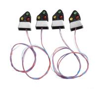 Miniatura Paesaggio Luce Modello 3 Colori LED 2cm | Cablaggio individuale per luce, controllo indipendente possibile, corrente di funzionamento 20 mA, per tensione 3 V CC