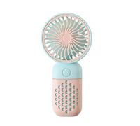 Miniatura Palmare Ventola di Raffreddamento USB C Ricarica Portatile Personals Flusso D'aria Dispositivo Per Studio Lavoro Viaggio Uso Plastica USB Desk Fan