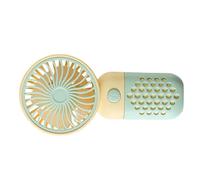 Miniatura Palmare Ventola di Raffreddamento USB C Ricarica Portatile Personals Flusso D'aria Dispositivo Per Studio Lavoro Viaggio Uso USB Chargeds Ventilatore Portatile Per Biblioteca