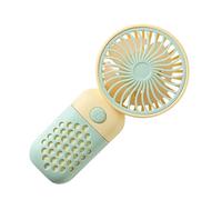 Miniatura Palmare Ventola di Raffreddamento USB C Ricarica Portatile Personals Flusso D'aria Dispositivo Per Studio Lavoro Viaggio Uso Plastica USB Desk Fan